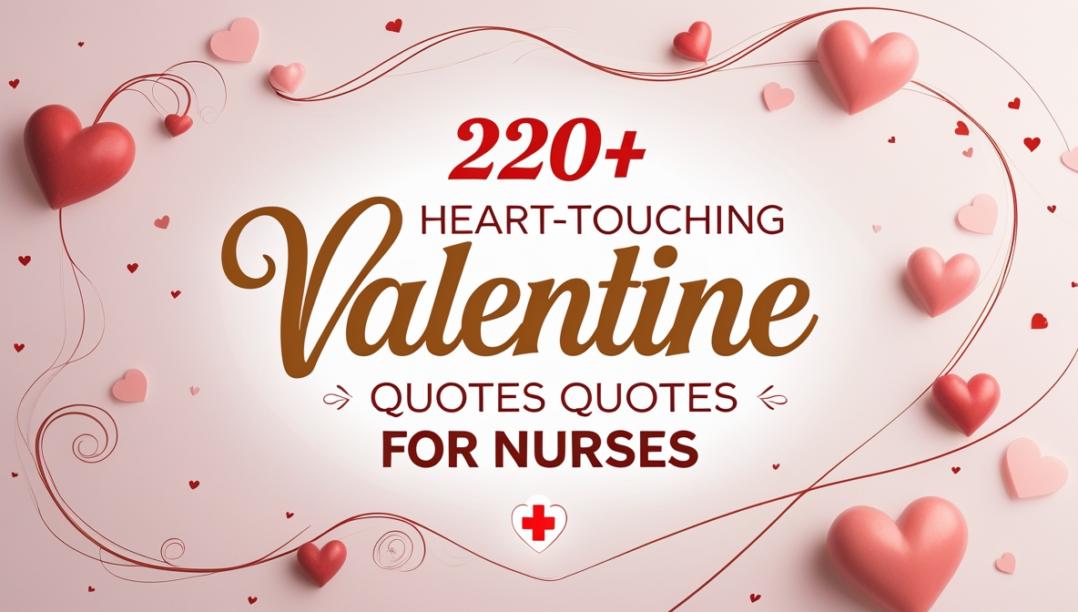 220+ Heart-Touching Valentine Quotes for Nurses