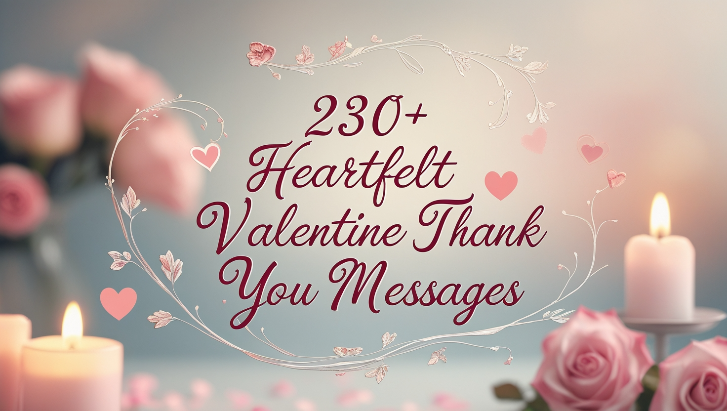 230+ Heartfelt Valentine Thank You Messages