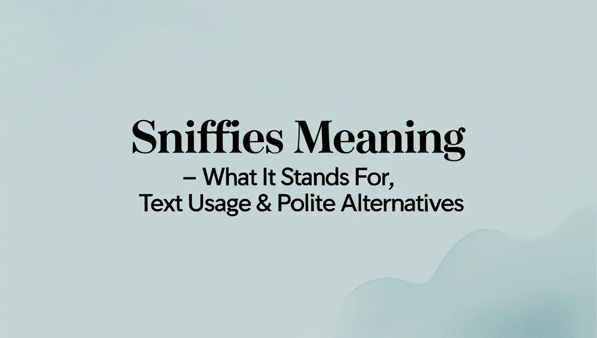 Sniffies Meaning – What It Stands For, Text Usage & Alternatives