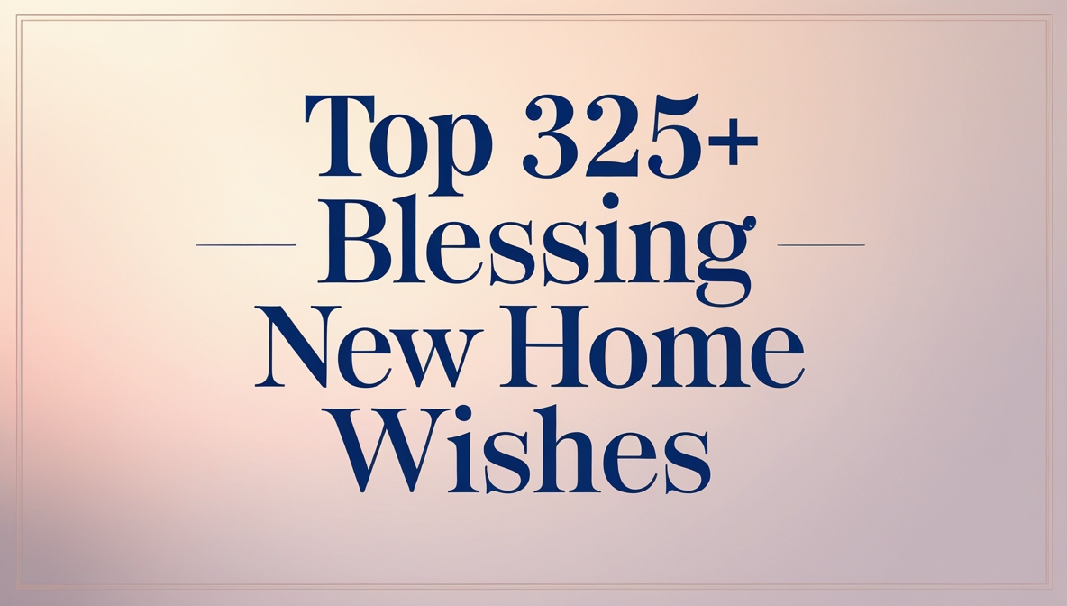 Top 325+ Blessing New Home Wishes