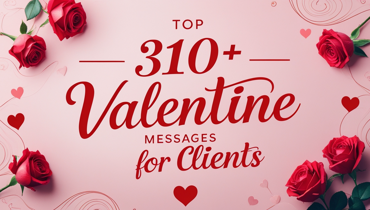Top 310+ Valentine Messages for Clients