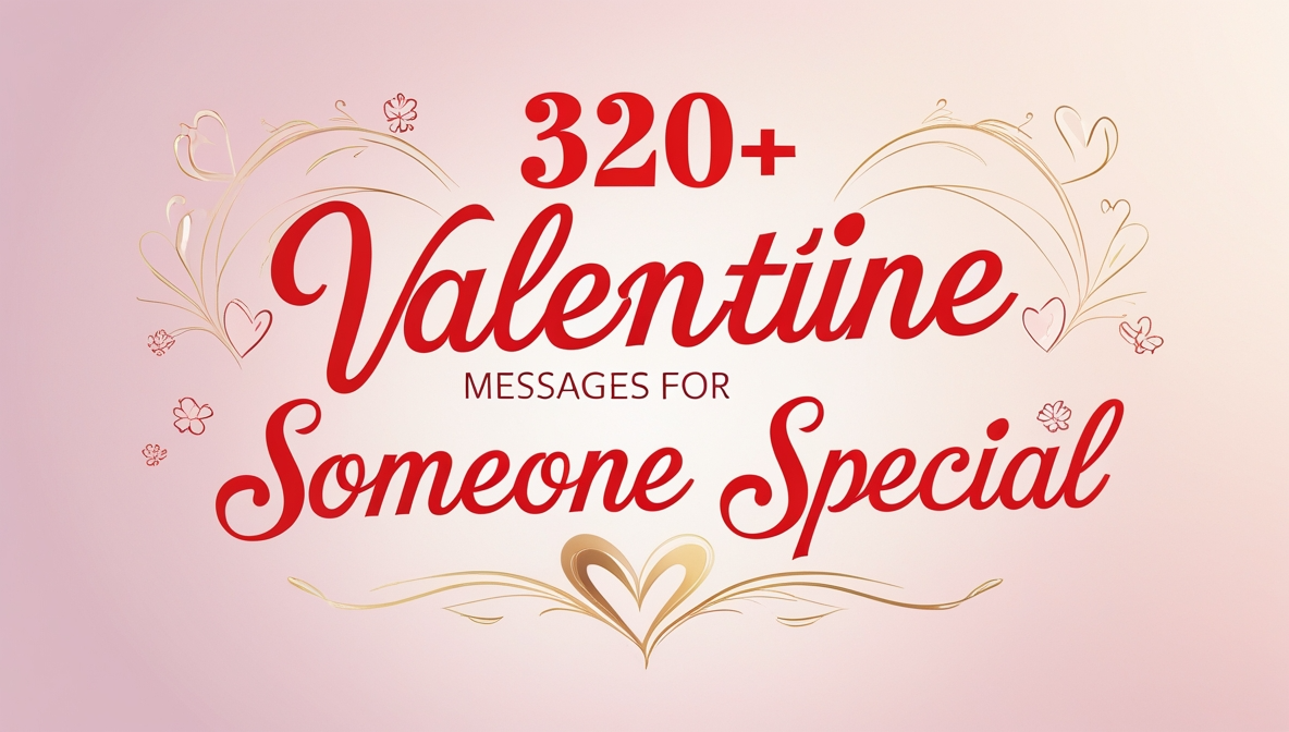 320+ Valentine Messages for Someone Special