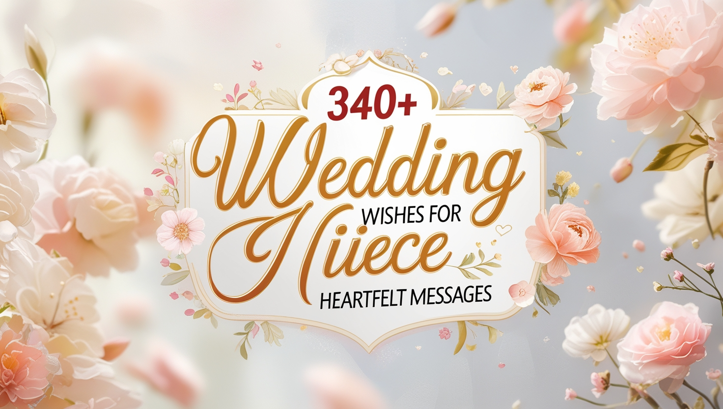 340+ Wedding Wishes for Niece – Heartfelt Messages