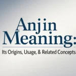 Anjin Meaning: Its Origins, Usage, & Related Concepts