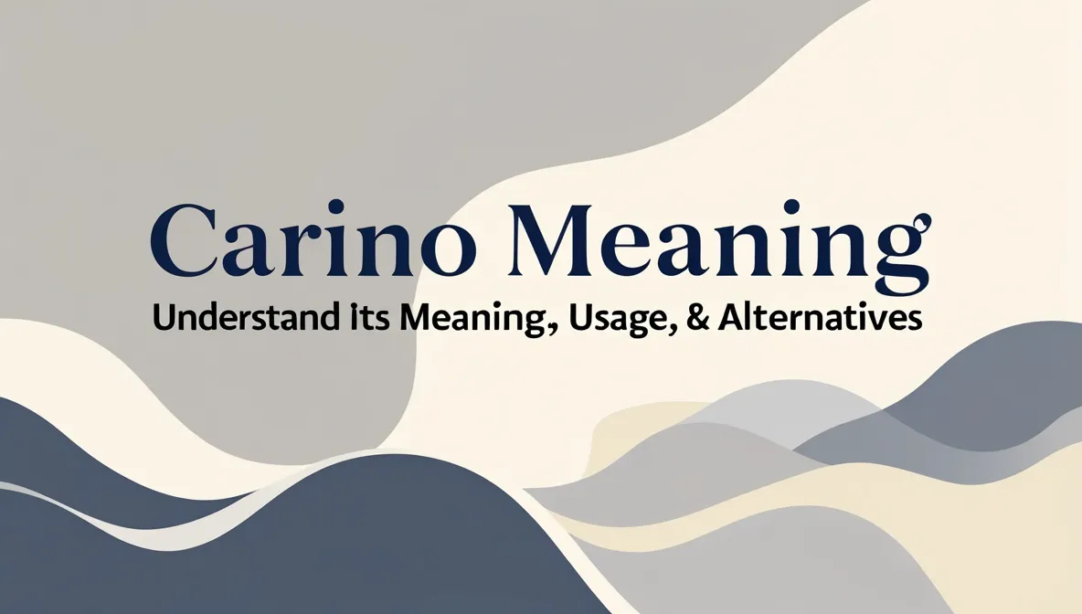 Carino Meaning: Understand Its Meaning, Usage, & Alternatives