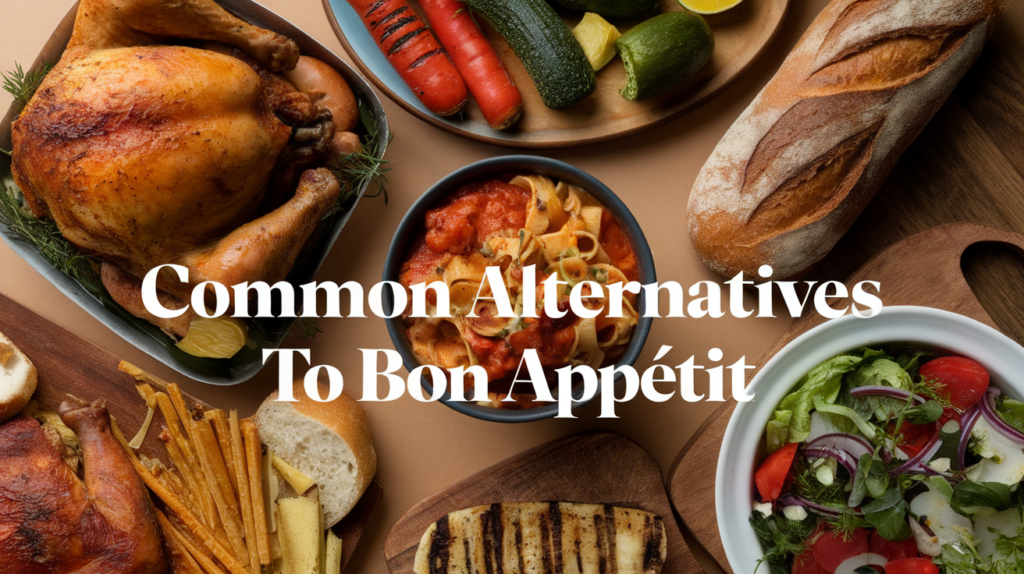 Common Alternatives to Bon Appétit (And When to Use Them)