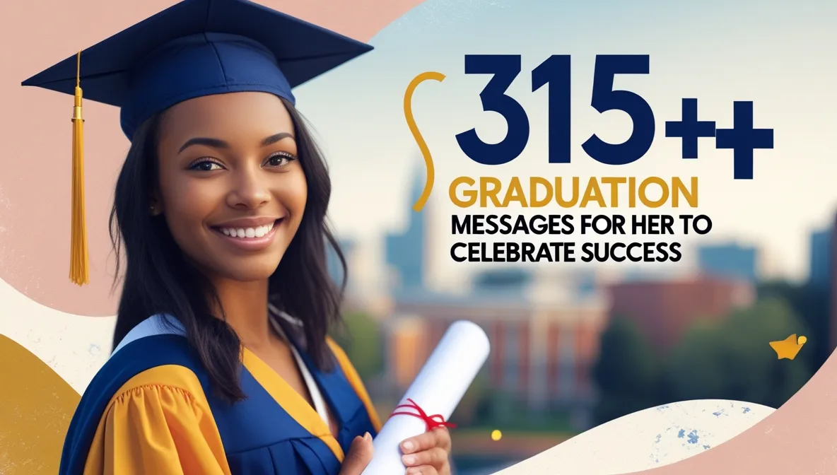 315+ Graduation Messages for Her to Celebrate Success