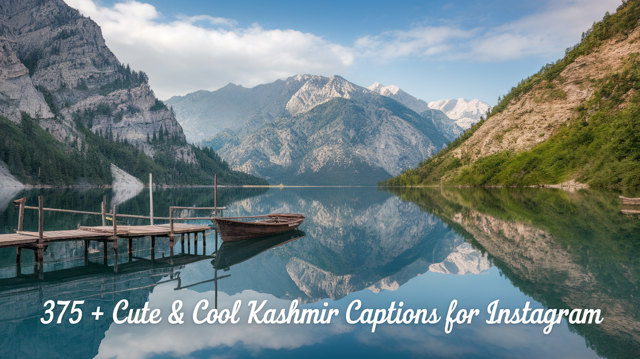 375 + Cute & Cool Kashmir Captions for Instagram