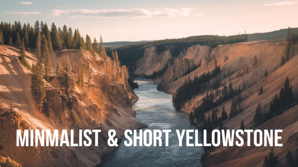 Minimalist & Short Yellowstone Caption Options for Instagram