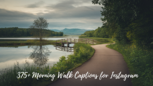 375+ Morning Walk Captions For Instagram