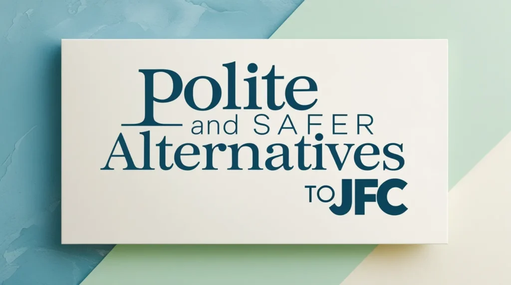 Polite and Safer Alternatives to JFC