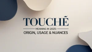 Touché Meaning in 2025: Origin, Usage, & Nuances