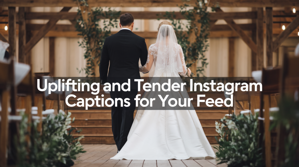 Uplifting And Tender Instagram Captions For Your Feed