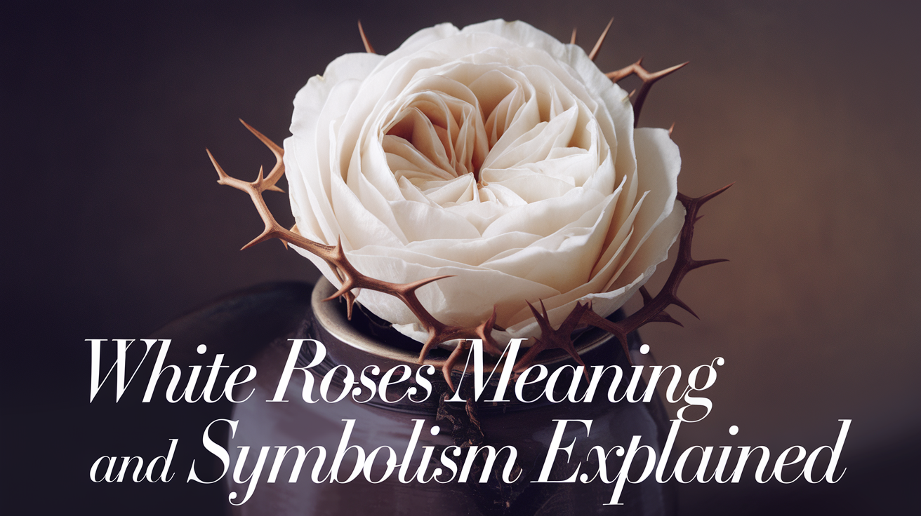 White Roses Meaning and Symbolism Explained